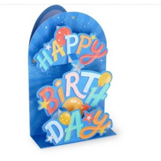 Legami Pop-Up Greeting Card - Happy Birthday - Have a Good One!