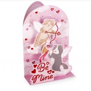 Legami Pop-Up Greeting Card - Be Mine, I Love You!