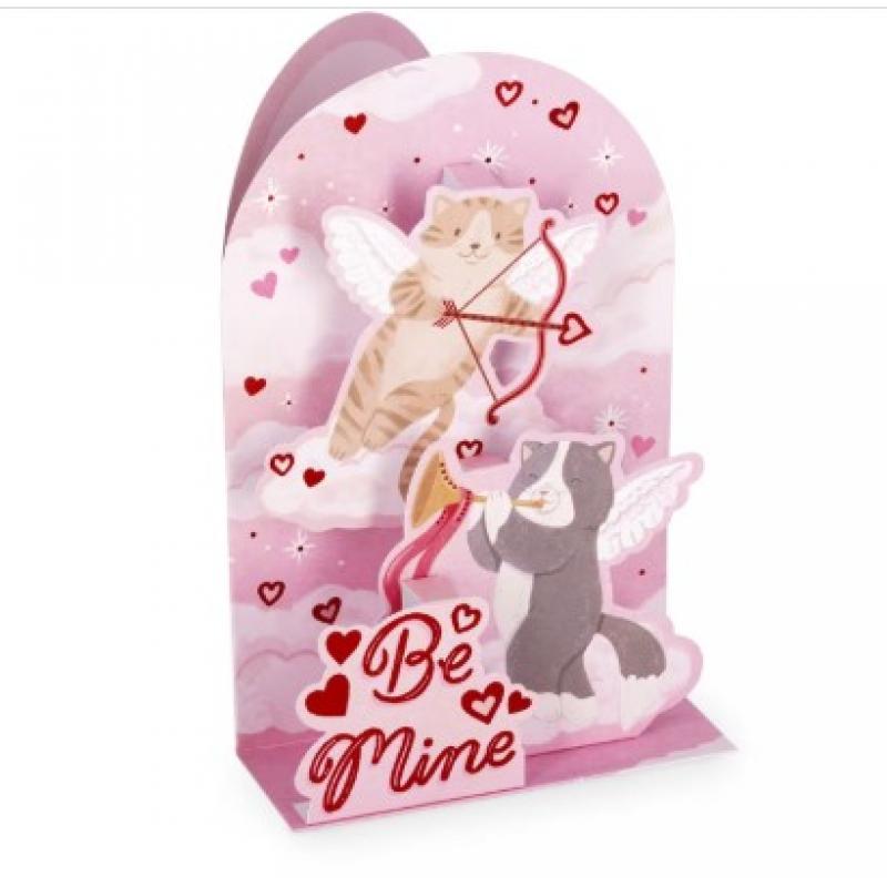 Legami Pop-Up Greeting Card - Be Mine, I Love You!