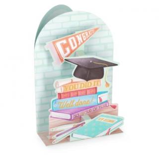 Legami Pop-Up Greeting Card - Congrats! You Did it! Well Done!