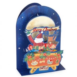 Legami Pop-Up Christmas Greeting Card - Merry Christmas