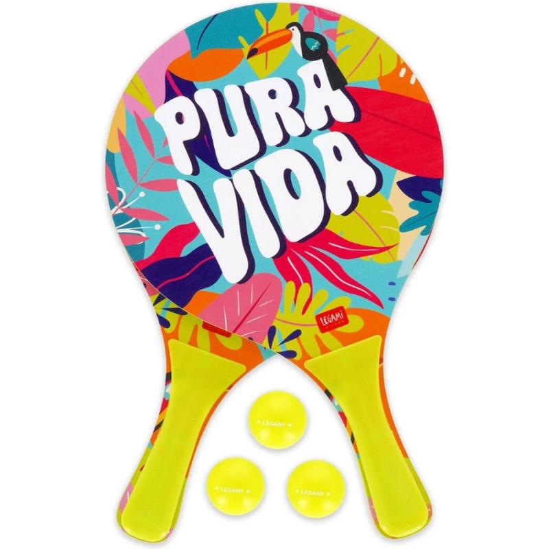 Legami Good Vibes Beach Rackets - Pura Vida