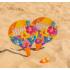 Legami Beach Rackets Set with 3 Balls Tropicana Dream