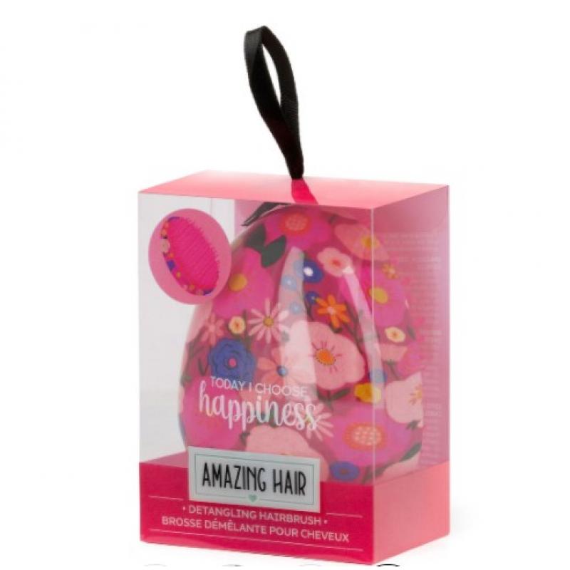 Legami Amazing Hair Detangling Hair Brush Flowers BRU0004