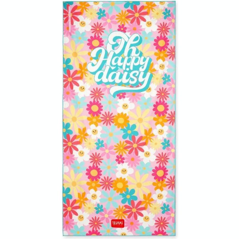 Legami Good Vibes Beach Towel - Daisy