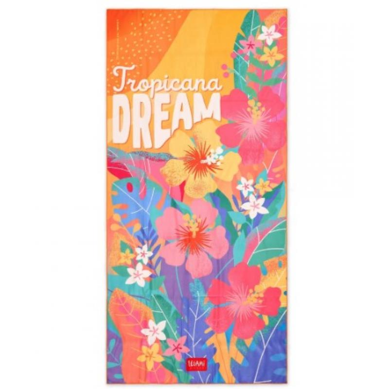 Legami Good Vibes Beach Towel - Tropicana Dream