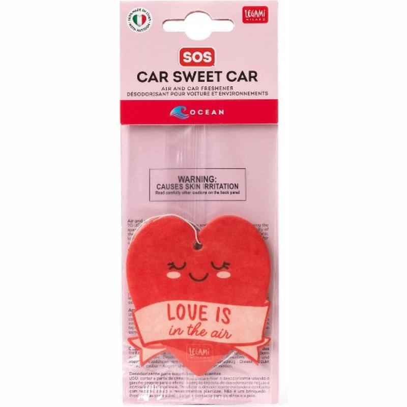Legami Air & Car Freshener - SOS Car Sweet Car - Heart - Αποσμητικό Αυτοκινήτου