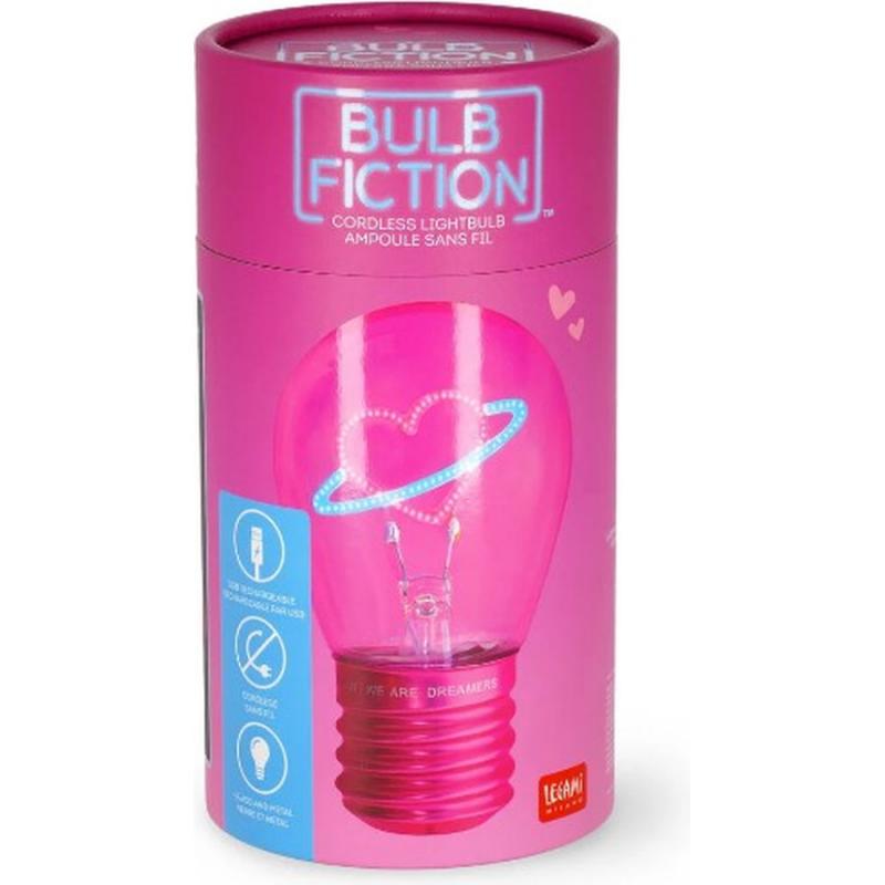 Legami Bulb Fiction - Shaped Table Lamp - Λάμπα Πλανήτης Καρδιά