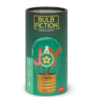 Legami Light Bulb Shaped Table Lamb - Bulb Fiction Joy