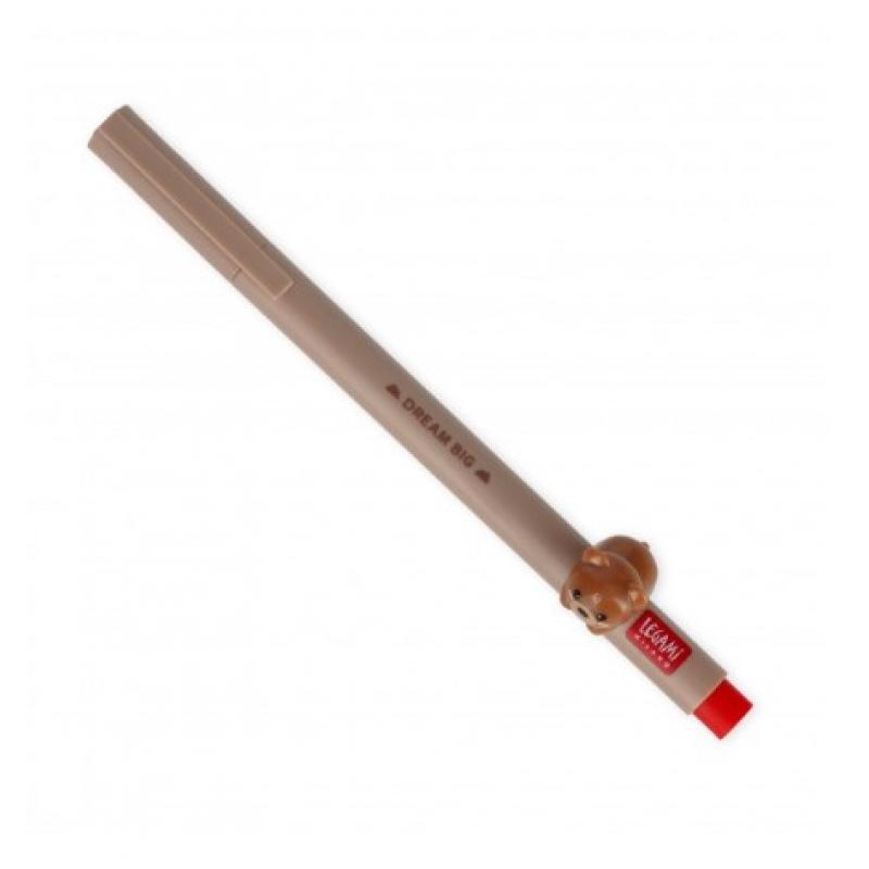 Legami Milano Στυλό Gel 0.5mm με Κόκκινο Μελάνι Αρκουδάκι CPP0003