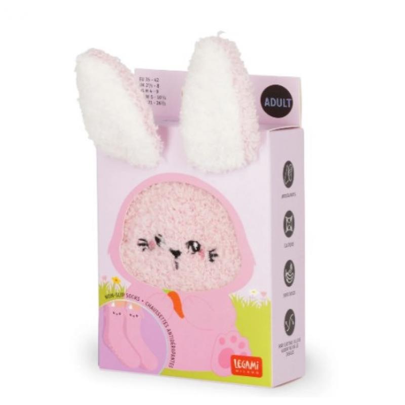 Legami Non-Slip Socks - It's A Match! Αντιολισθητικές Κάλτες - Bunny - Adult CS0005