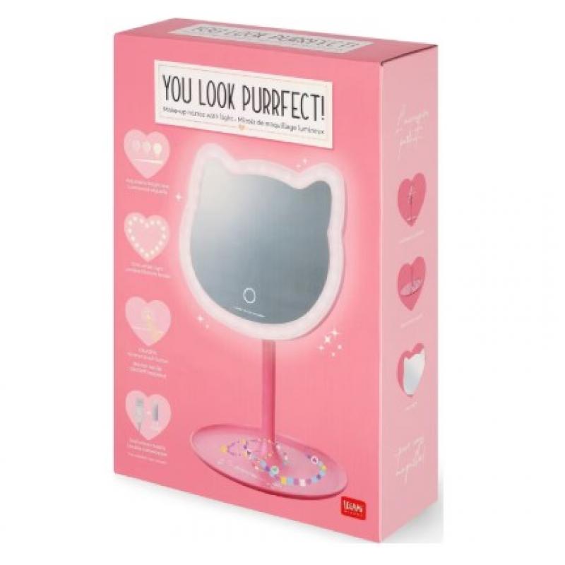 Legami Καθρέπτης Make-Up Με Φως - You Look Purrfect! Γατουλα