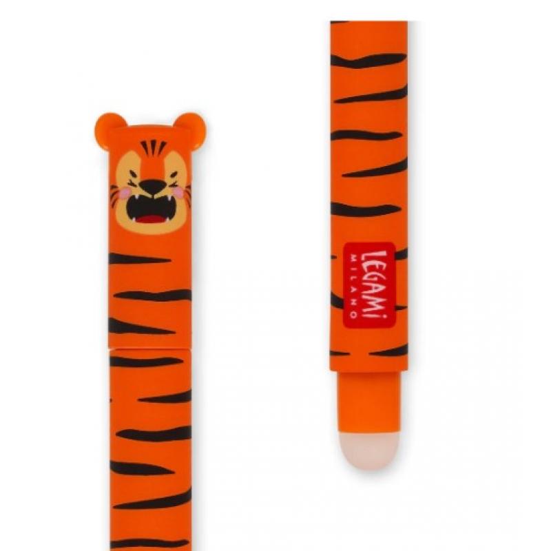 Legami Erasable Gel Pen Tiger Orange Ink