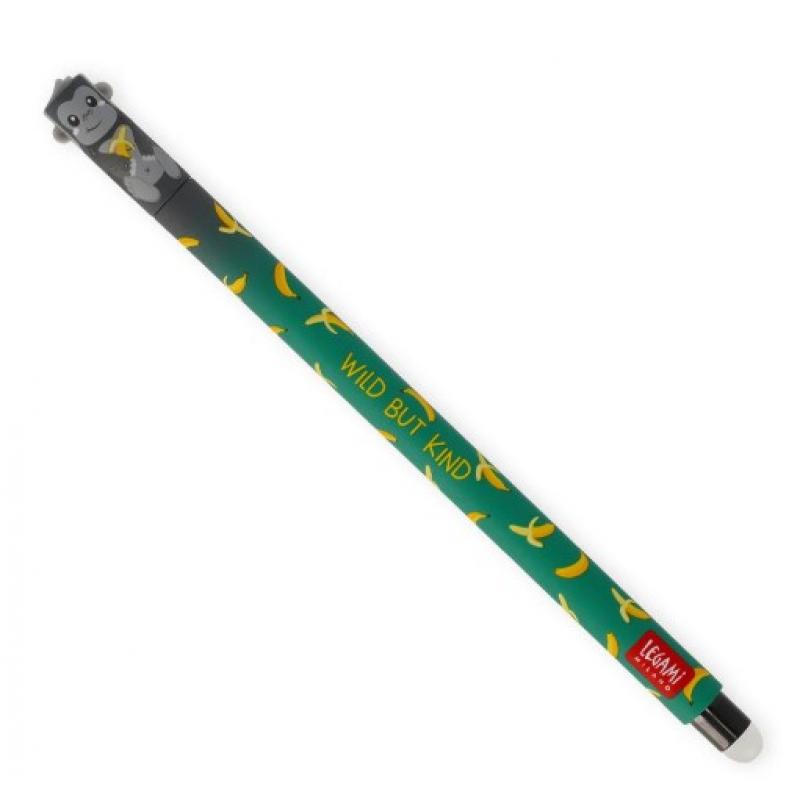 Legami Erasable Pen Wild but Kind Gorilla