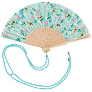 Legami Good Vibes 2026 Folding Fan Βεντάλια - Bee Green