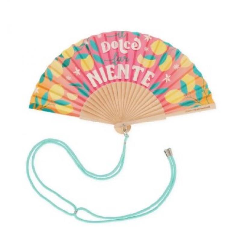 Legami Good Vibes 2026 Folding Fan Βεντάλια - Dolce Far Niente