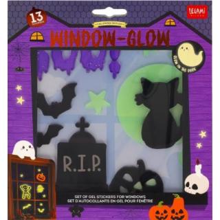 Legami Halloween Αυτοκόλλητα Παραθύρου - Windo - Glow - Small