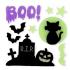 Legami Halloween Αυτοκόλλητα Παραθύρου - Windo - Glow - Small