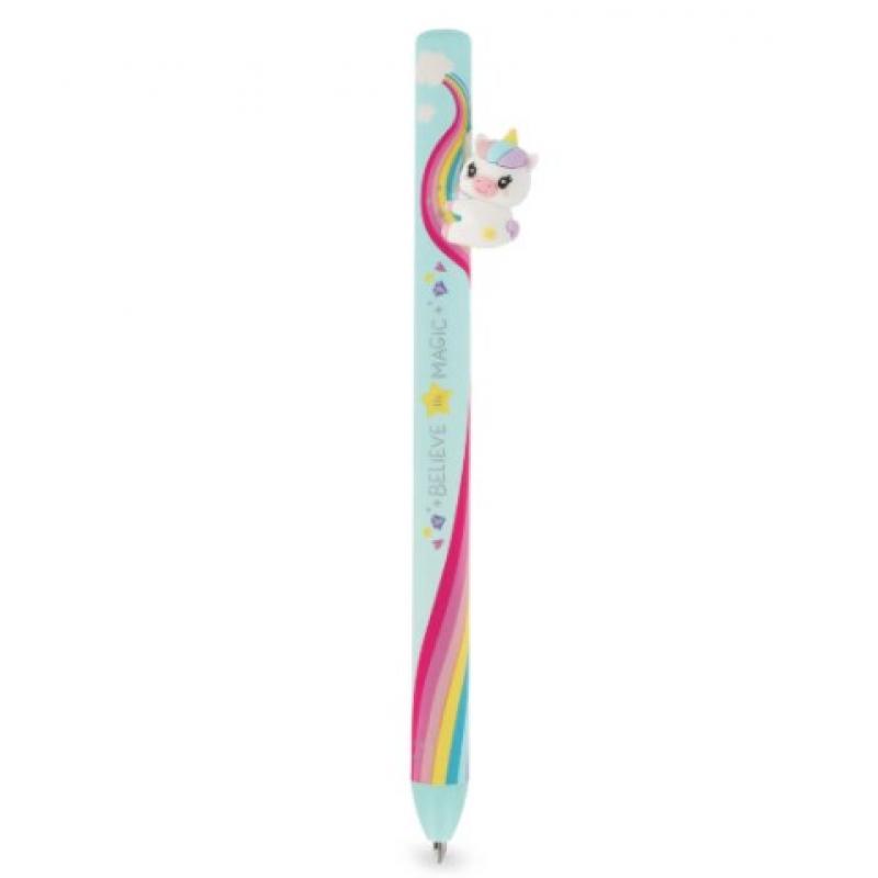 Legami Retractable Ballpoint Unicorn believe in Magic- Free Hugs Unicorn