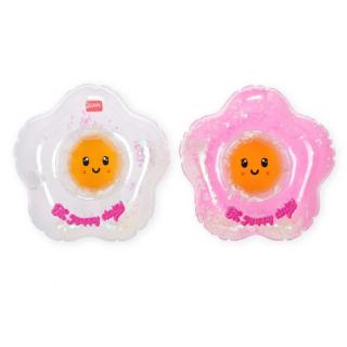 Legami Good Vibes Set of 2 Inflatable Drink Holders - Daisy