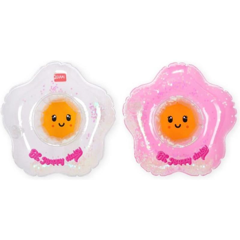 Legami Good Vibes Set of 2 Inflatable Drink Holders - Daisy