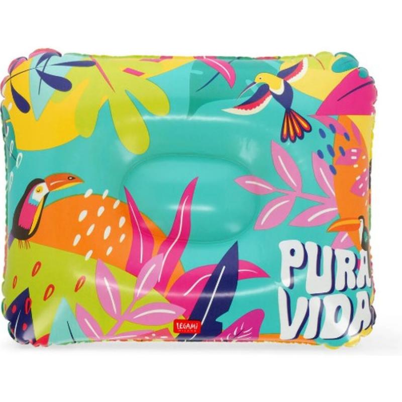 Legami Good Vibes Inflatable Pillow - Pura Vida
