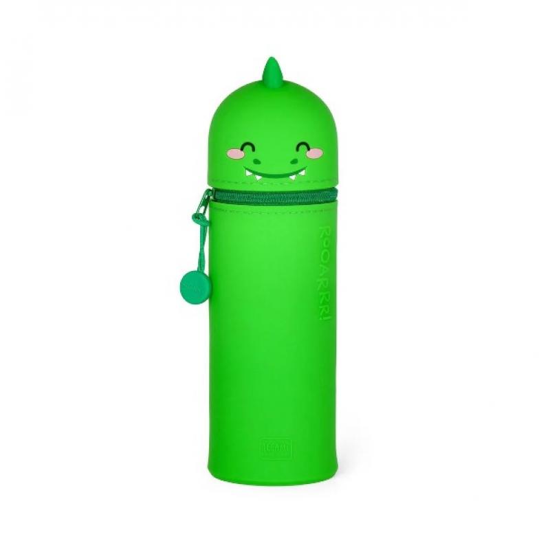 Legami 2-in-1 Silicone Pencil Case Kawaii Dino