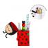 Legami Πασχαλίτσα Ladybug Get Lucky 2-In-1 Silicone Pencil Case Ladybug 2-Σε-1 Μολυβοθήκη Σιλικόνης
