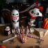 Legami Halloween Κασετίνα Μολυβοθήκη - Kawaii 2 In Soft Silicone - Panda Bam-Boo