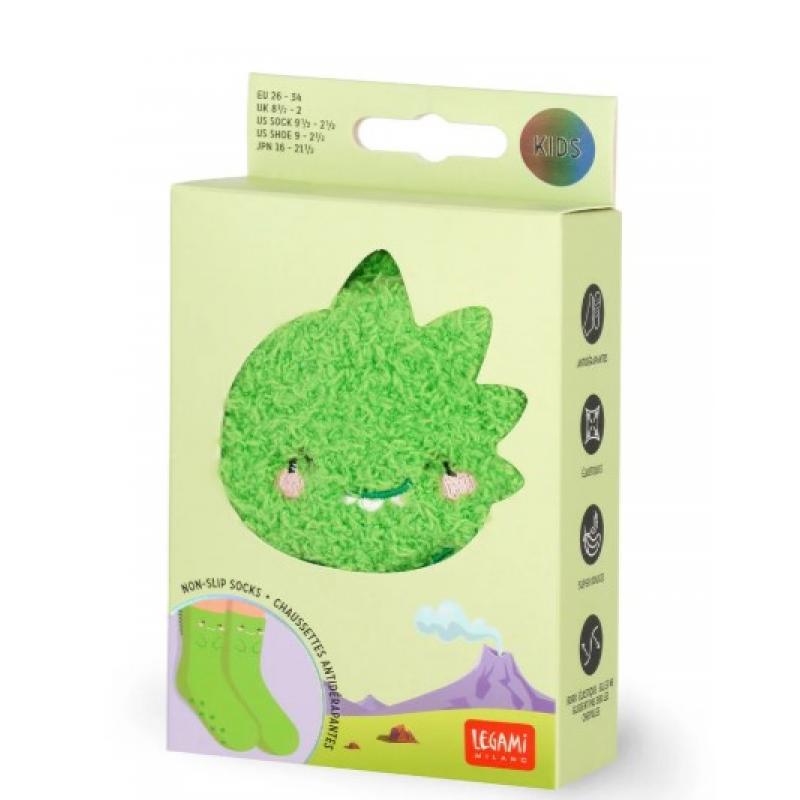Legami Non-Slip Socks - It's A Match! Αντιολισθητικές Κάλτες - Dino - Kids KCS0007