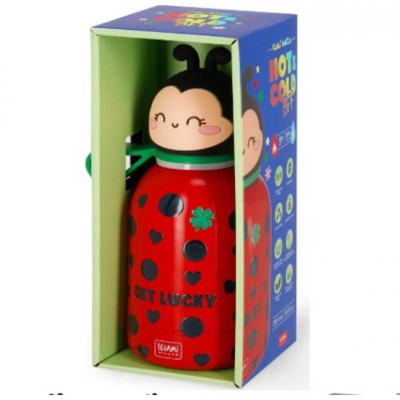 Legami Μπουκάλι Θερμός Από Ανοξείδωτο Ατσάλι - Πασχαλίτσα - Hot And Cold BFF Πασχαλίτσα