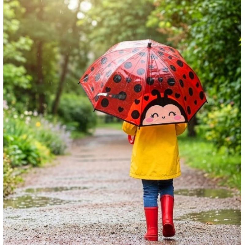 Legami Πασχαλίτσα Παιδική Ομπρέλα - Dancin in the Rain Πασχαλίτσα