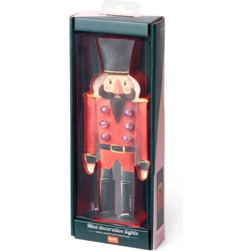 Legami Mini Decorative Lights - Nutcracker