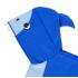 Legami Good Vibes Towelling Poncho for Kids - Shark