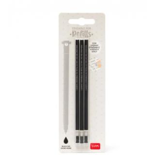 Legami Refill Black Ink for Erasable Gel Pen (3 τεμ.)