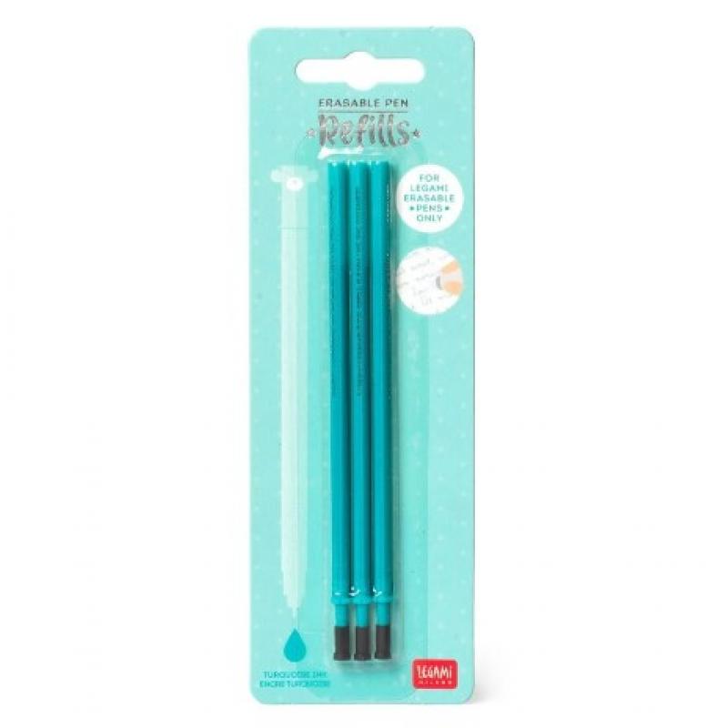 Legami Refill Turquoise Ink for Erasable Gel Pen (3 τεμ.)