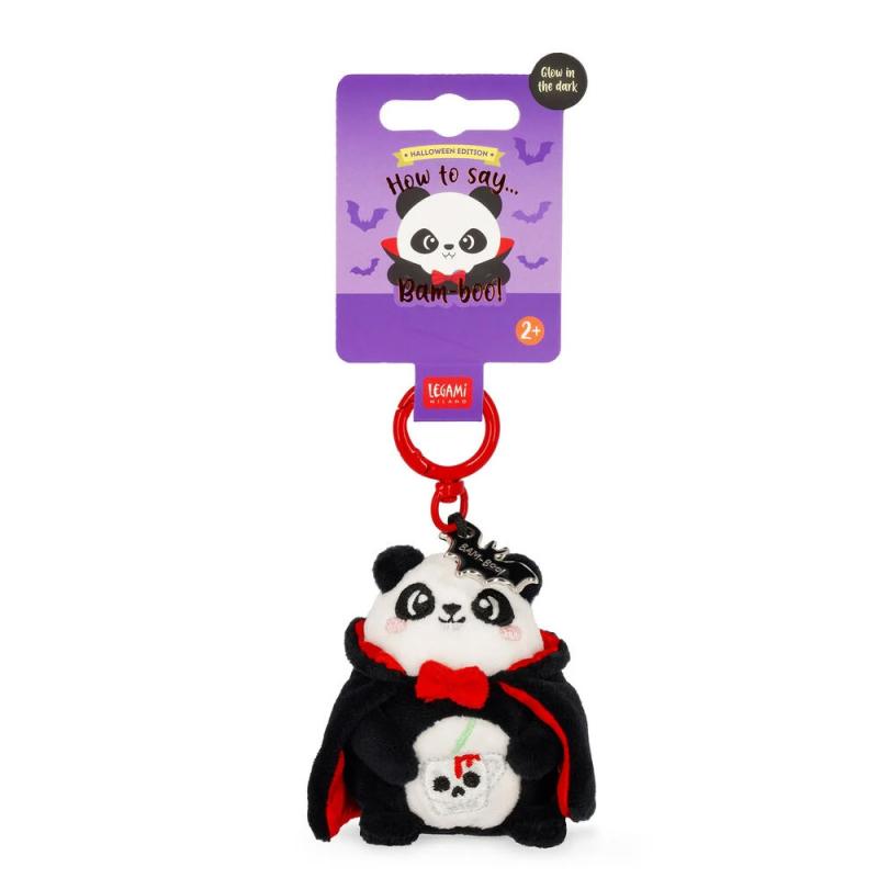 Legami Halloween Λούτρινο Μπρελόκ - Super Soft! - Tiny - Panda Bam-Boo
