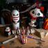 Legami Halloween Λούτρινο Μπρελόκ - Super Soft! - Tiny - Panda Bam-Boo
