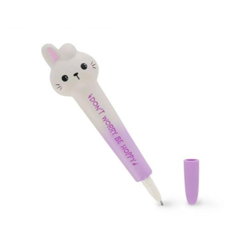 Legami Squishy Gel Pen - Squeezies - Bunny