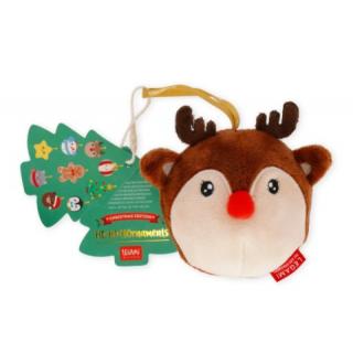 Legami Plush Λούτρινο Χριστουγεννιάτικο Στολίδι Reindeer - Oh- Oh - Ohrnaments