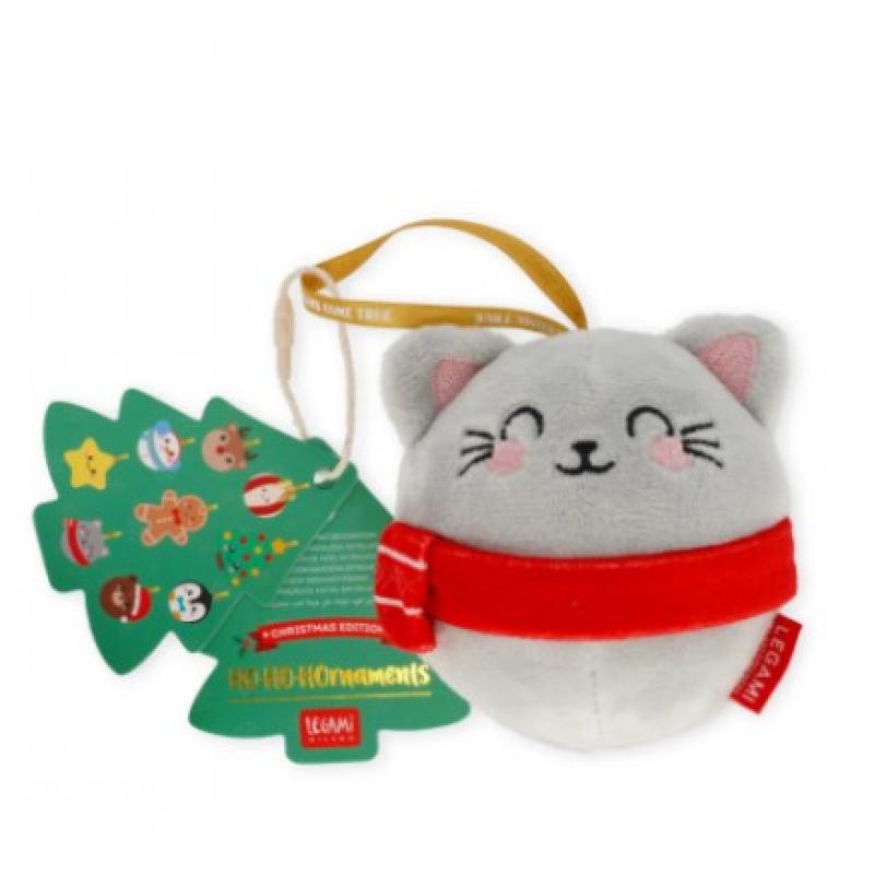 Legami Plush Λούτρινο Χριστουγεννιάτικο Στολίδι Kitty - Oh- Oh - Ohrnaments