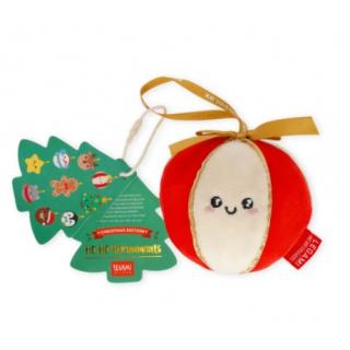 Legami Plush Λούτρινο Χριστουγεννιάτικο Στολίδι Ball - Oh- Oh - Ohrnaments