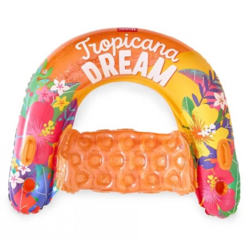 Legami Good Vibes 2026 Pool Chair Water Float - Tropicana Dream