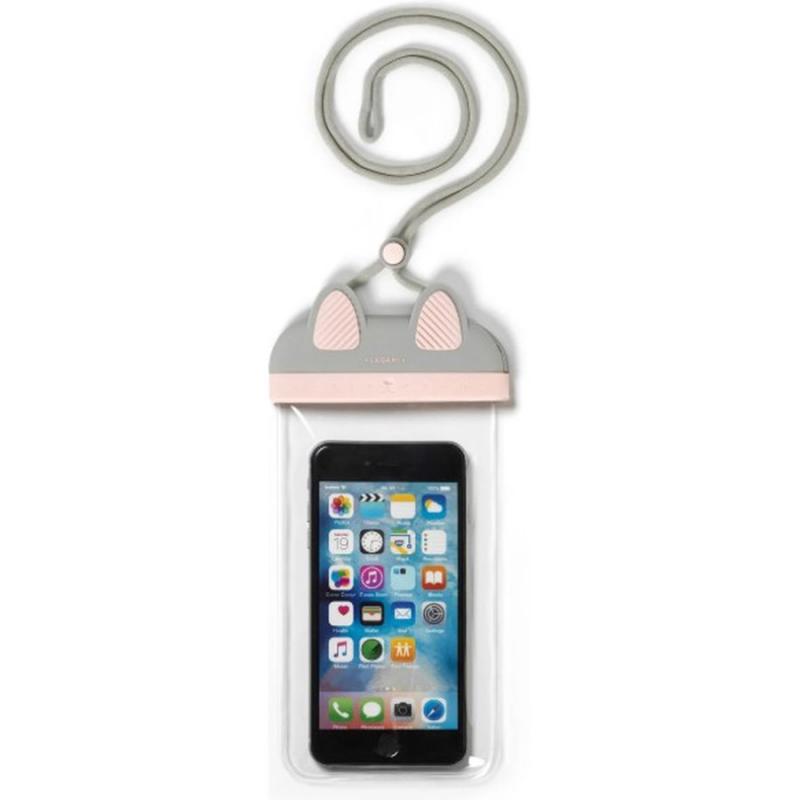 Legami Good Vibes Waterproof Phone Pouch - Kitty