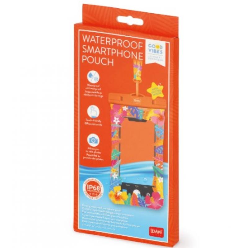 Legami Floating Waterproof Smartphone Pouch Tropicana Dream