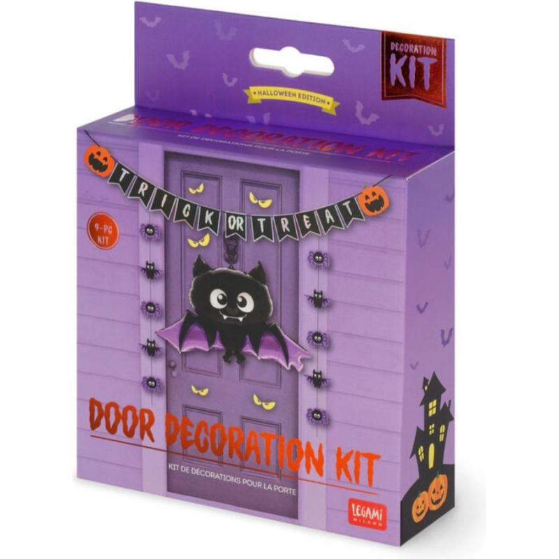 Legami Halloween Door Decoration Kit Trick or Trea (set of 9)t