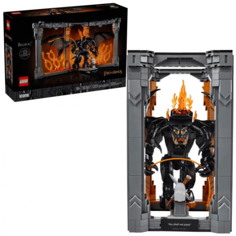 Lego Icons The Lord Of The Rings: 10367 Balrog Book Nook