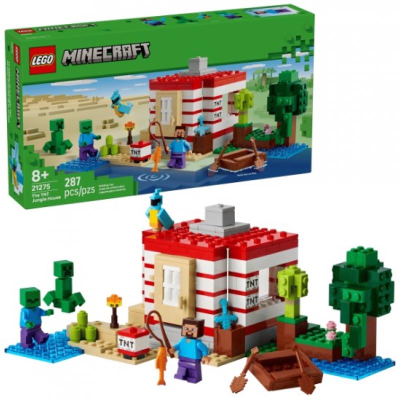 Lego Minecraft : 21275 The TNT Jungle House