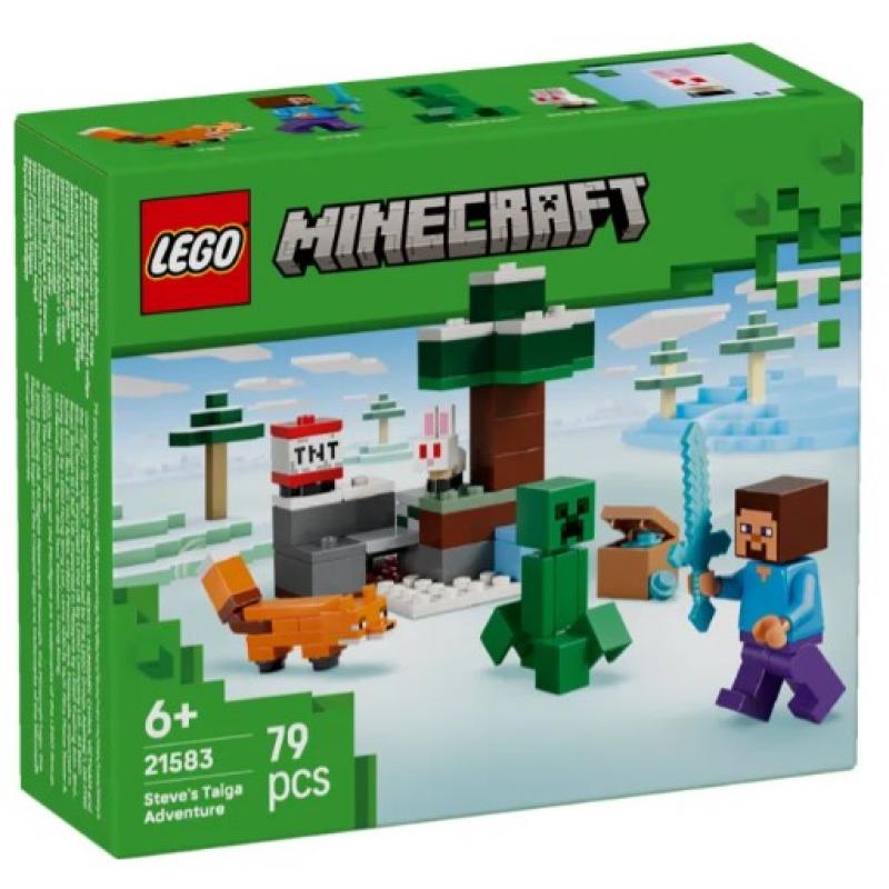 Lego Minecraft - 21583 Steve's Taiga Adventure
