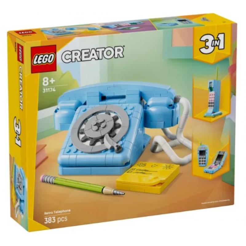 Lego Creator - 31174 3 in 1 Retro Telephone